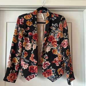 Floral Blazer